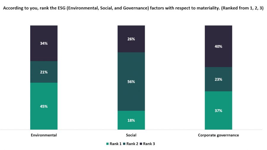 Most material ESG issues