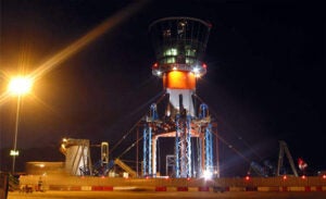 Heathrow air traffic control tower construction