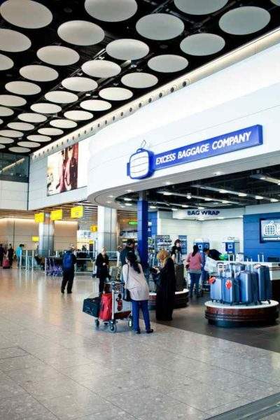 excess baggage company manchester airport