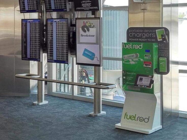 Tricopian deploys FuelRod mobile charging kiosks at two US airports