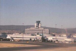 A view of the international airport in San Francisco.