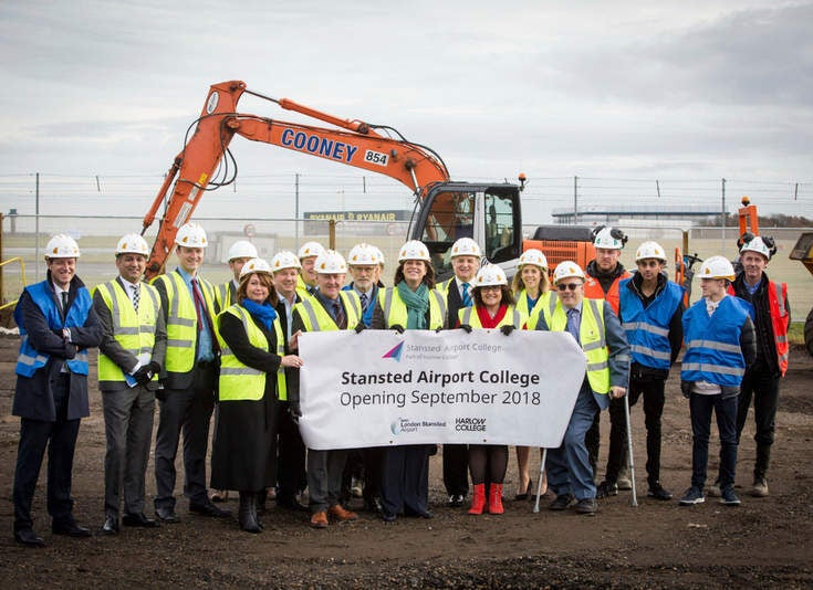 UK’s Stansted Airport begins work on new on-site technical college