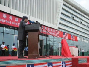 Roberts international airport upgrade