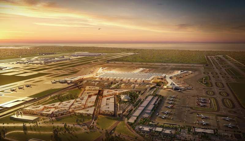 Istanbul New Airport in Turkey aims to be one of world's largest