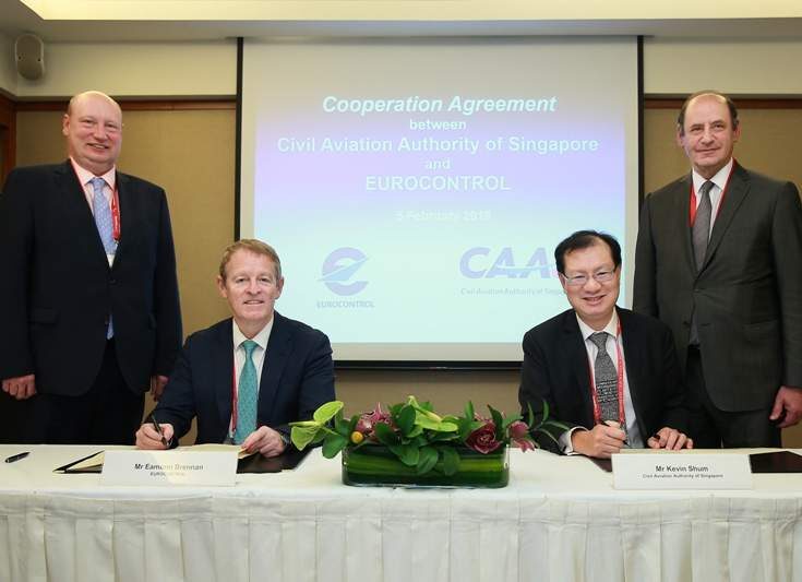 CAAS and Eurocontrol partner to improve air traffic management