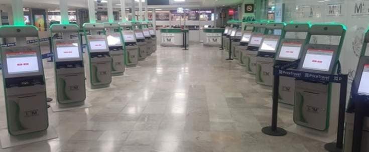 SITA provides 100 automated kiosks to three airports in Mexico