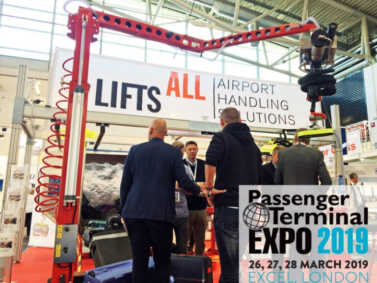 Swedish Baggage Lifting Tools at Passenger Terminal EXPO Airport