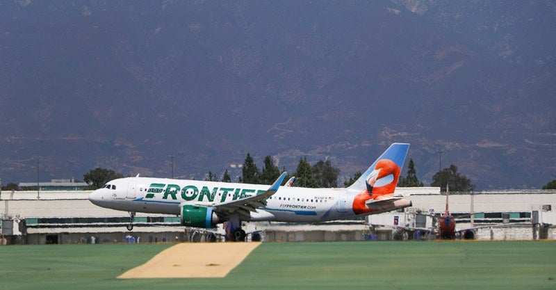 Frontier Airlines To Introduce New Routes From Ontario Airport