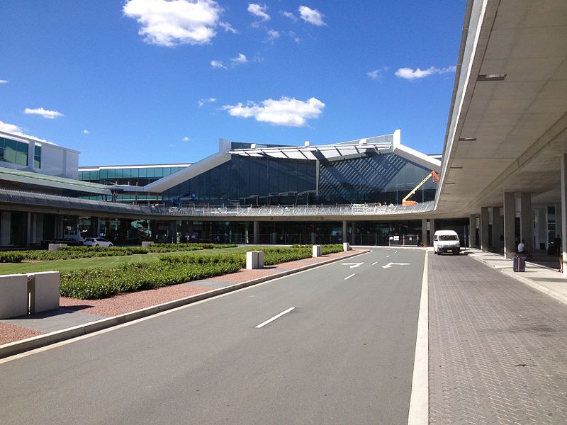 canberra airport entrance