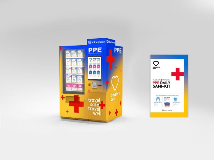 Hudson introduces PPE vending machines for airports