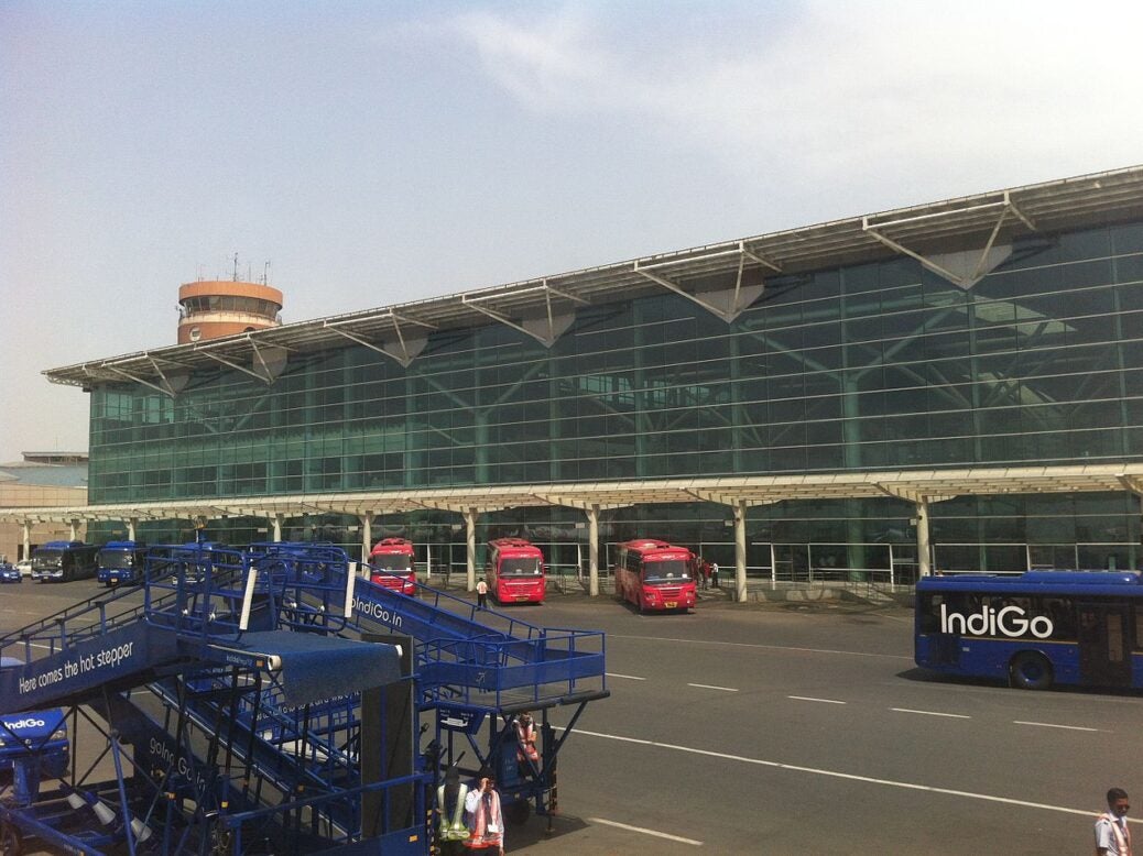 Delhi airport terminal