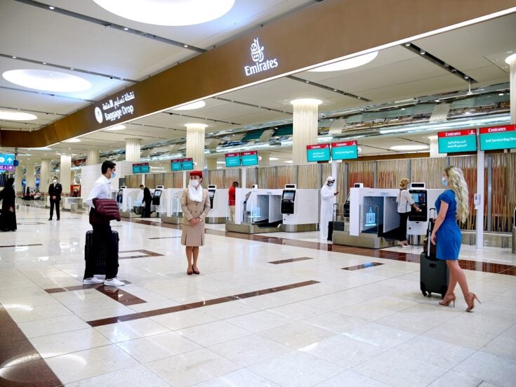 Emirates upgrades its selfcheckin kiosks at Dubai Airport to touchless