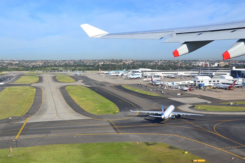 Sydney Airport; runway