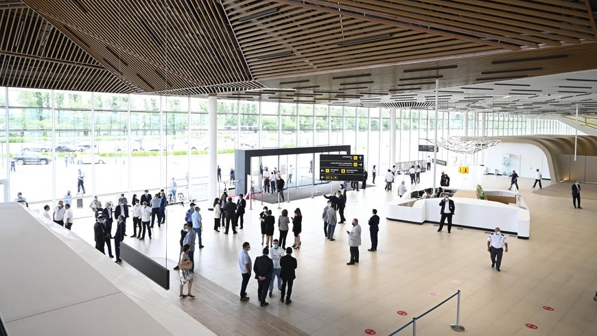 Kutaisi International Airport in Georgia opens after renovation