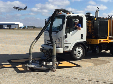Surface HOG from HOG Technologies is the Perfect Versatile Solution for Airport Surface Cleaning