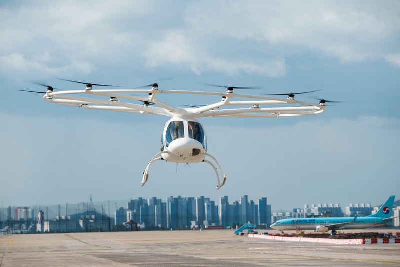 South Korea trials first crewed air taxi made by Volocopter