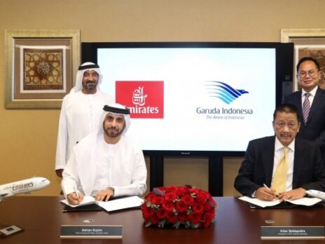 Emirates forms codeshare alliance with Garuda Indonesia