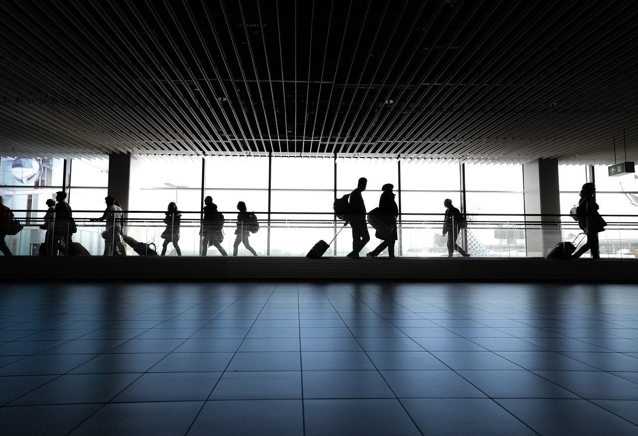 Data analytics hiring levels in the airport industry rose in October 2021