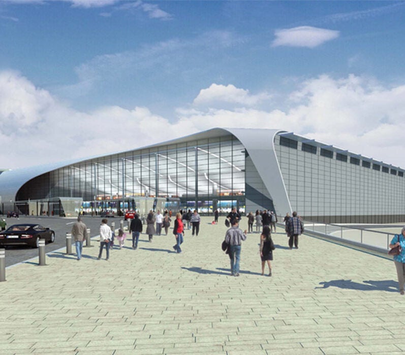 Domodedovo International Airport Expansion project rendering