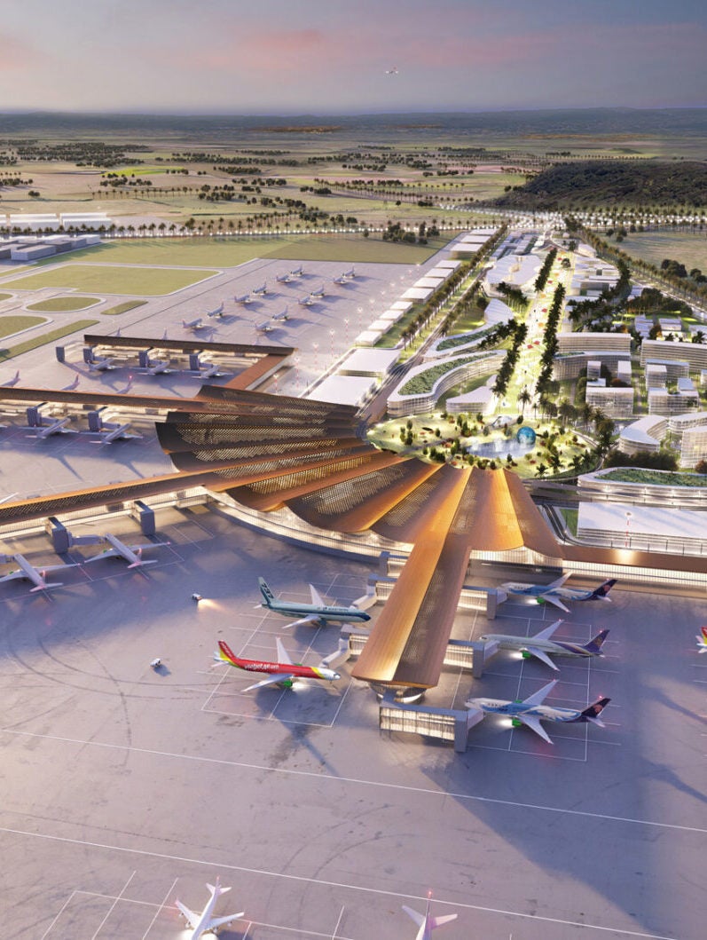 U-Tapao International Airport Expansion rendering