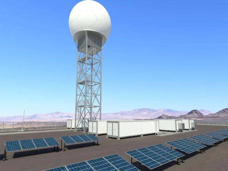 Thales solar radar station Chile