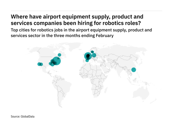 North America is seeing a hiring boom in airport industry robotics roles
