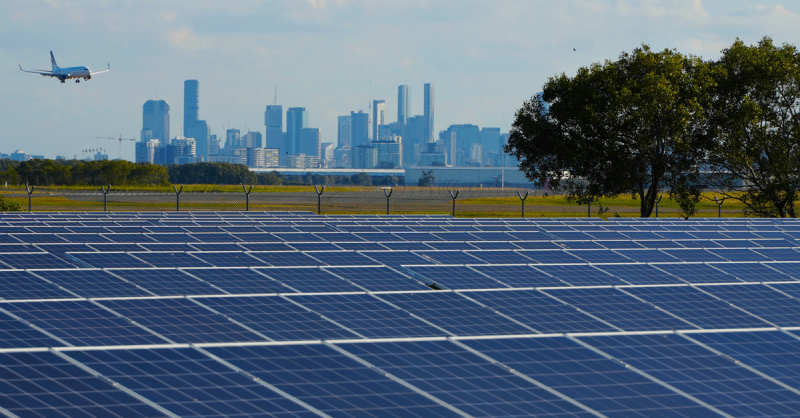 Brisbane Airport announces emission reduction targets - Vimarsana News