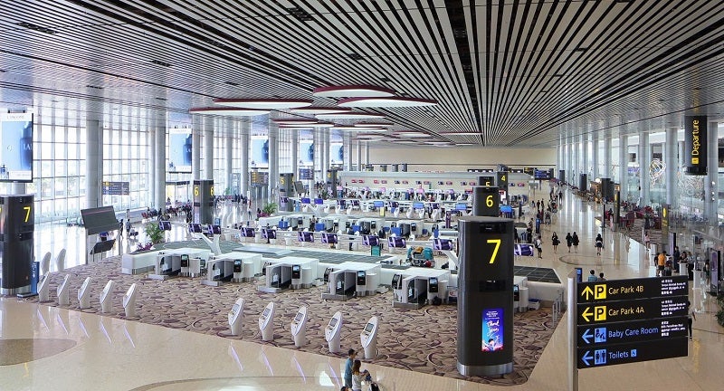 Changi Airport; terminal