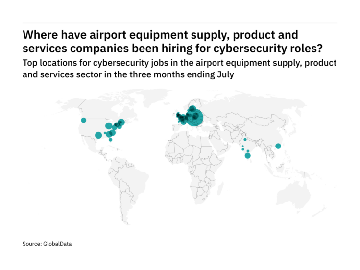 Europe is seeing a hiring jump in airport industry cybersecurity roles