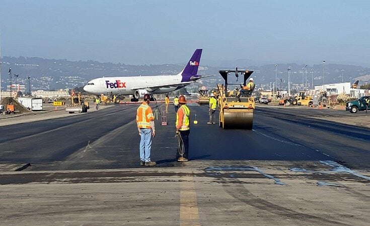 Oakland Airport concludes $30m taxiway rehabilitation project