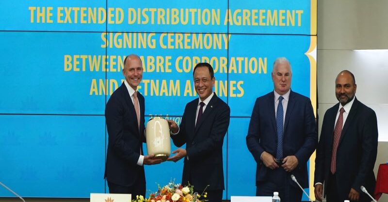 Vietnam Airlines, Sabre sign expanded distribution agreement - Vimarsana News