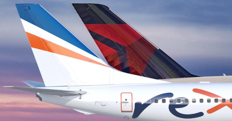 Rex Airlines signs interline agreement with Delta Air Lines - Vimarsana News