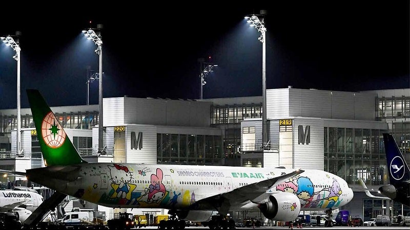 Taiwans EVA Air startet Flug nach Deutschland