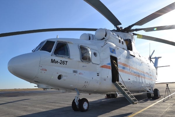 Mi-26T helicopter