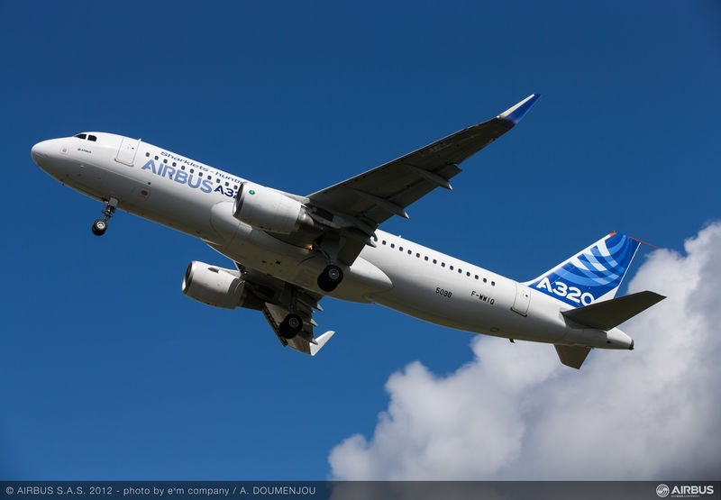 Airbus A320 with Sharklets
