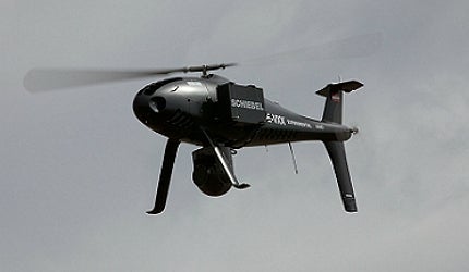 Schiebel's Camcopter S-100 unmanned aerial system