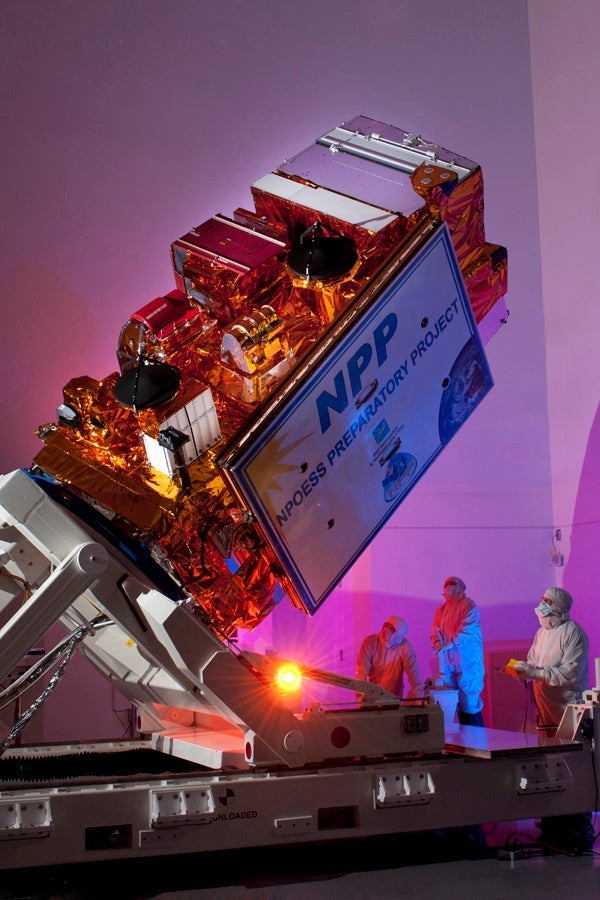 NASA NPP SATELLITE