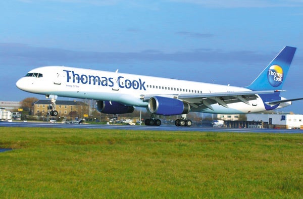 Thomson Cook aircraft