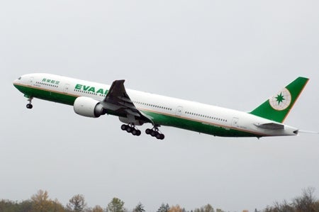 Boeing 777-300ER airplane 