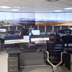 Searidge digital control tower at Vigo Airport, Spain