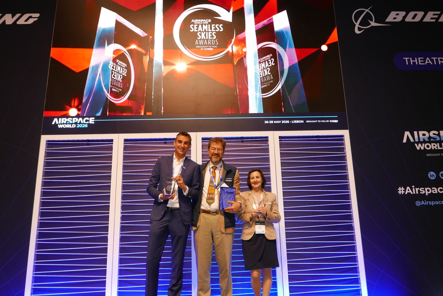 FREQUENTIS and Greenland Airports win Seamless Skies Award in the Remarkable People & Workforce Category at Airspace World-feature-image