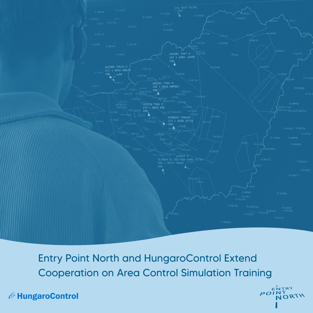 Entry Point North and HungaroControl Extend Cooperation on Area Control Simulation Training-feature-image