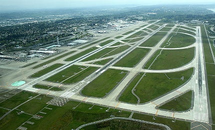 Aerial view of the Seattle-Tacoma International Airport. Jelson25