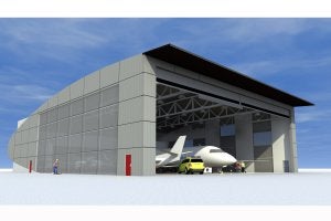EDT Offshore has contracted the installation of a Megadoor hangar door for a new hangar complex in Cyprus.