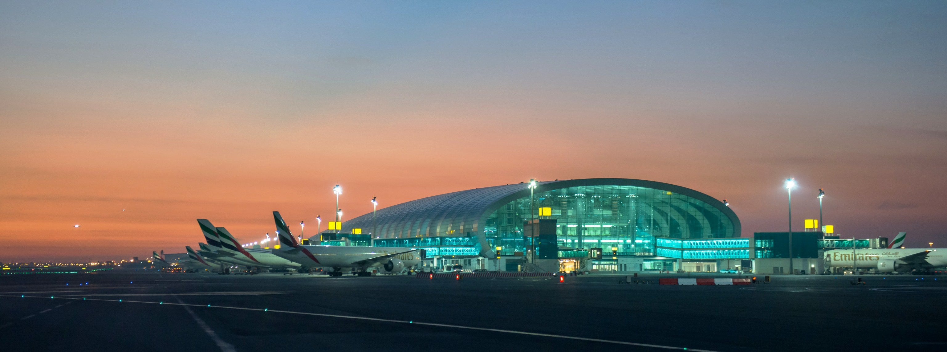 Dubai airport concourse A