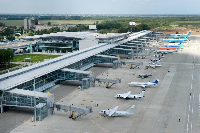 Boryspil International airport terminal D